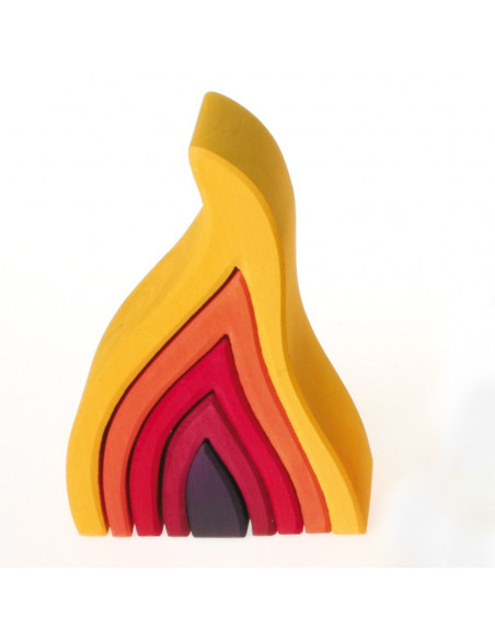 Stapel element vuur