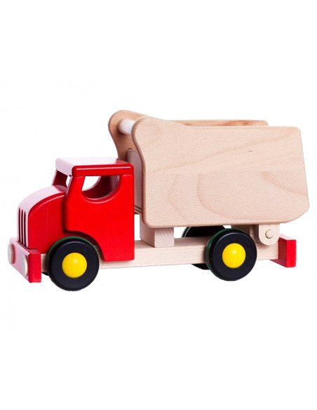 Houten sorteer vrachtwagen van Bajo