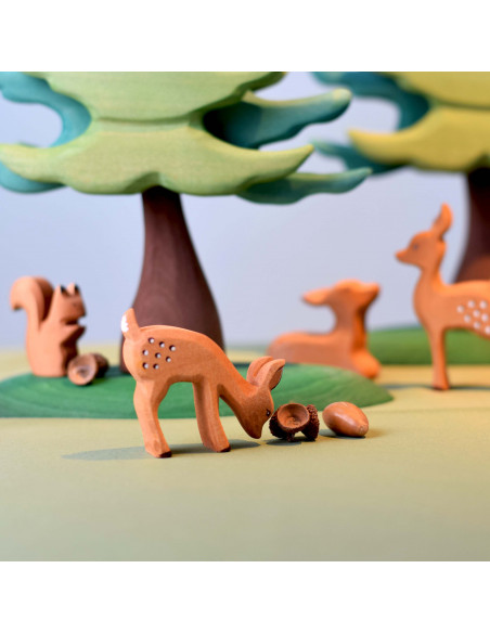 Herten kalfje etend Bumbu Toys