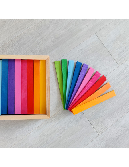 Regenboog latjes