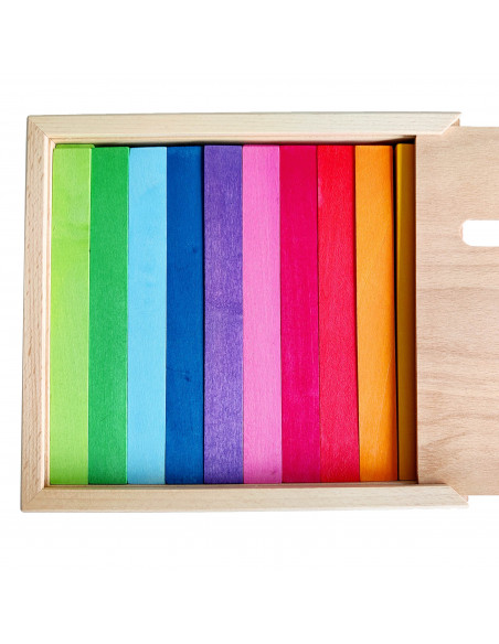 Regenboog latjes