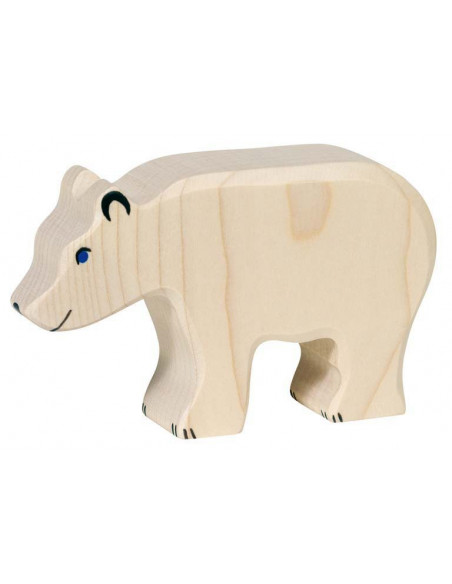 houten ijsbeer holztiger