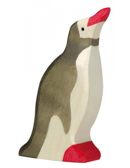 houten pinguin holztiger