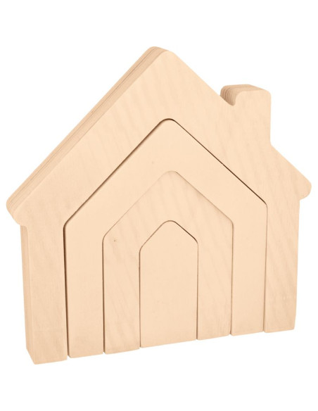 Knutsel stapel huis