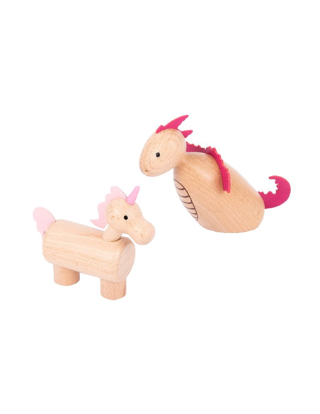Sprookjesfiguren hout