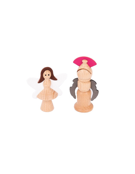 Sprookjesfiguren hout