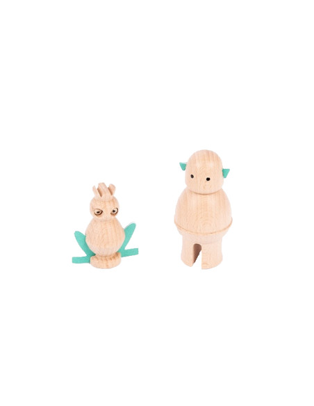 Sprookjesfiguren hout
