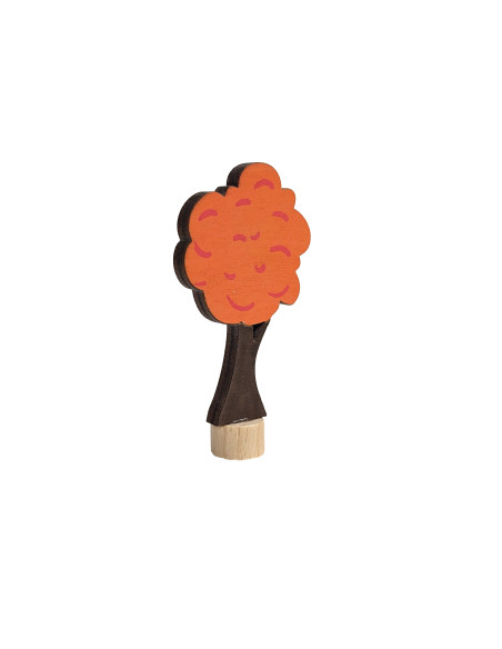 Herfstboom steker voor in verjaardagsring