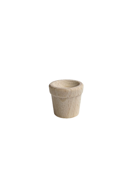 Bloempot hoed peg dolls