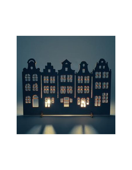 Houten straatje