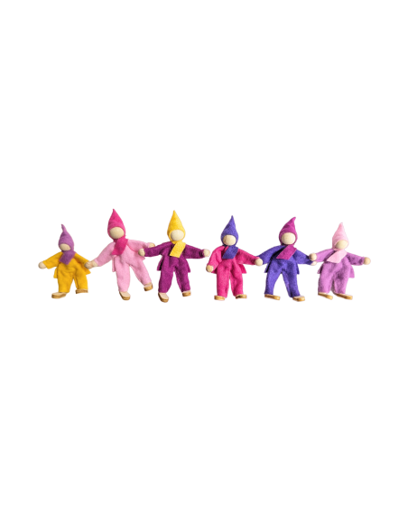 Vilten poppetjes set