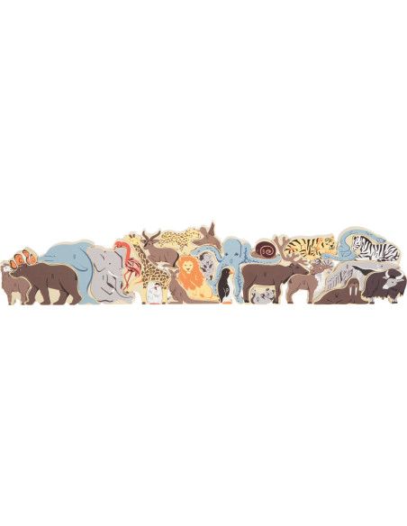 Dieren letter puzzel