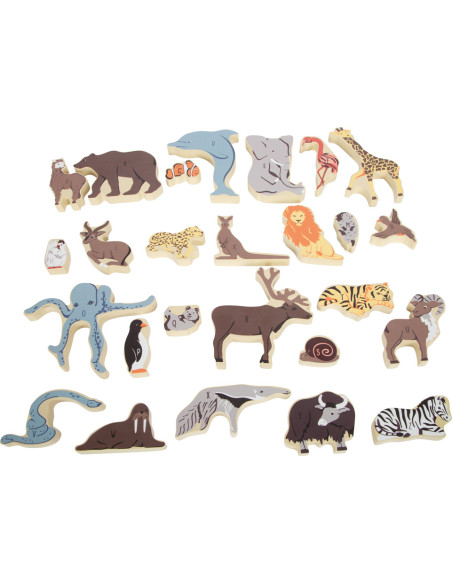 Dieren letter puzzel