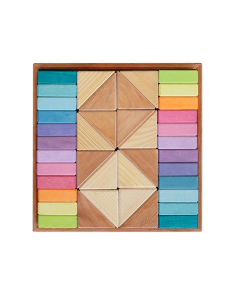 Blokkenset pastel duo