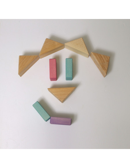 Blokkenset pastel duo