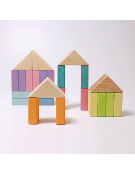 Blokkenset pastel duo