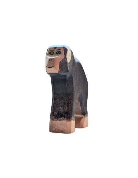Chimpansee Holzwald