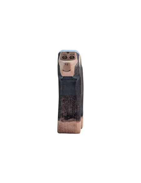 Chimpansee Holzwald