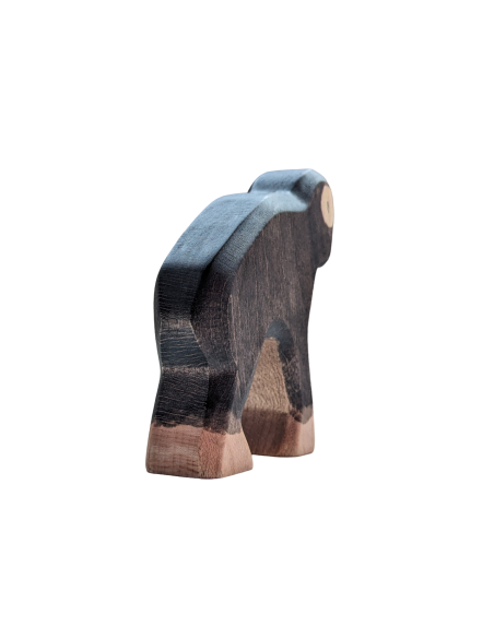 Chimpansee Holzwald