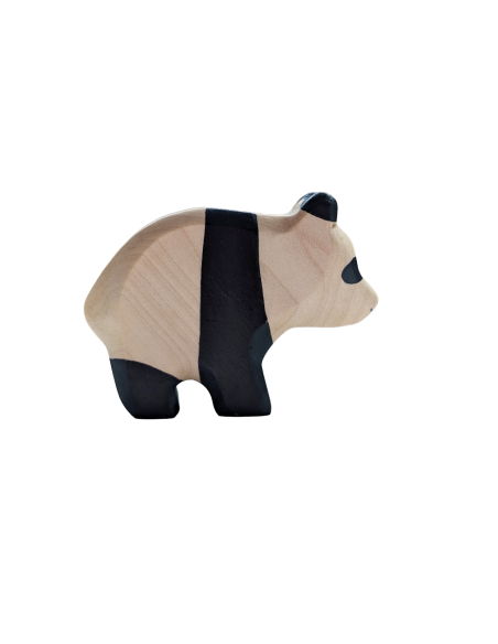 Panda klein Holzwald