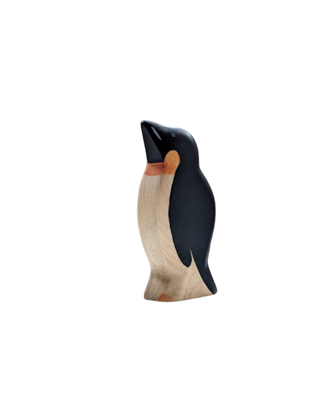 Pinguïn kop omhoog Holzwald