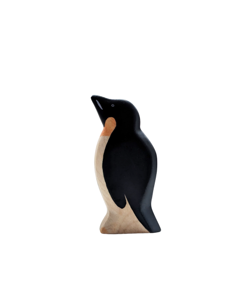 Pinguïn kop omhoog Holzwald