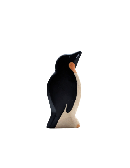 Pinguïn kop omhoog Holzwald