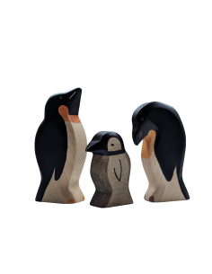 Pinguïn kop omhoog Holzwald 2