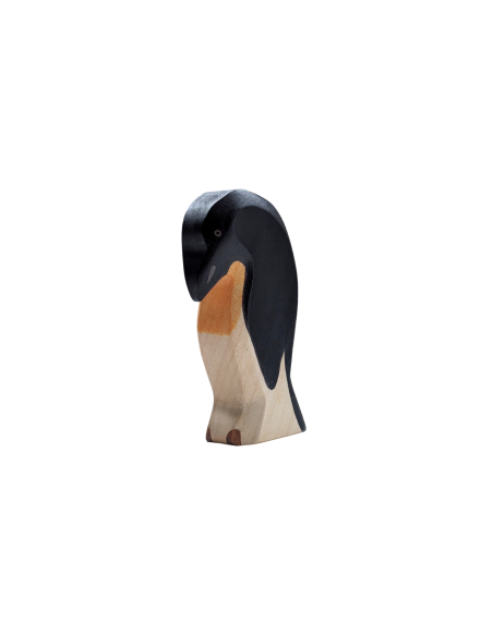 Pinguïn kop omlaag Holzwald