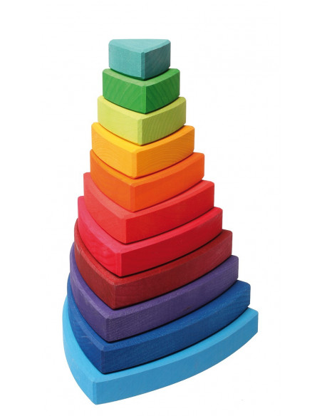 Stapeltoren driehoek