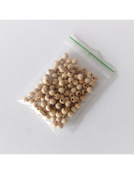 Houten kraal 6 mm