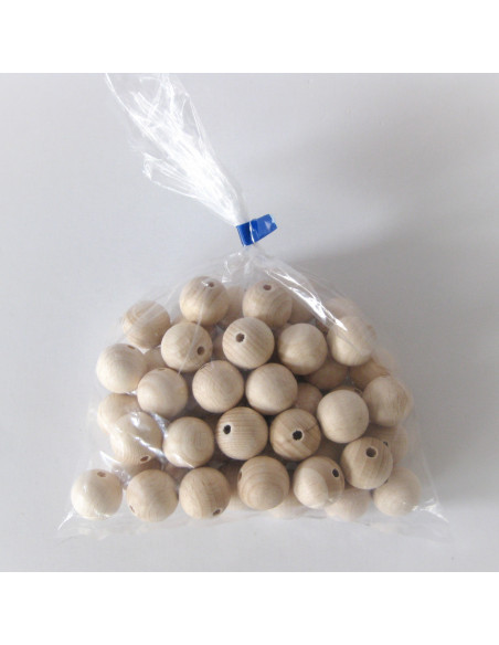 Houten kraal 2 cm