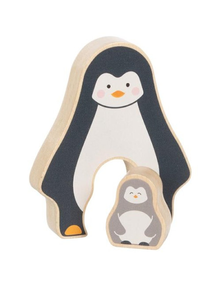 Mini puzzel pinguin