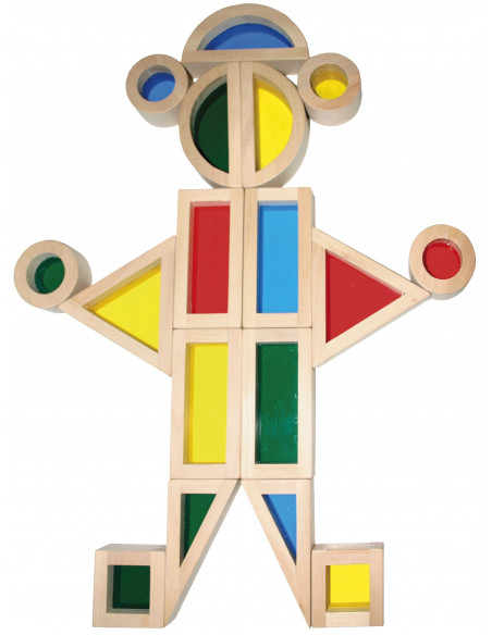 Regenboog blokken