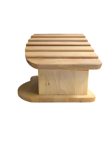 Houten stal groot