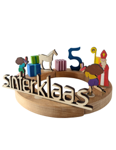 Piet geel/paars steker 2