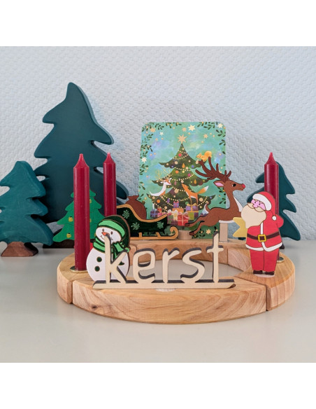 Kerstman steker