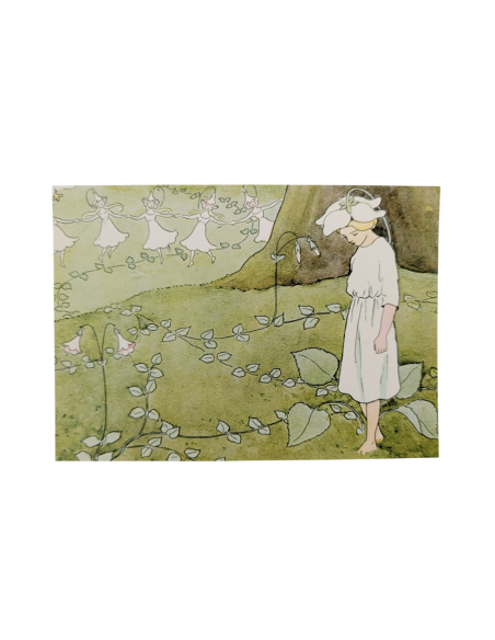 Ansichtkaart bloemenmeisje Elsa Beskow