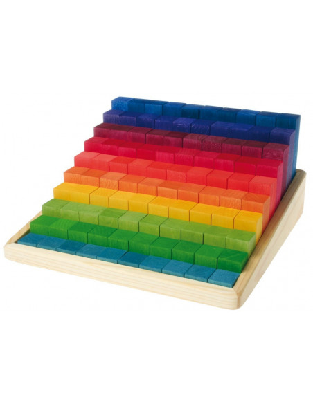 Houten blokken groot trap