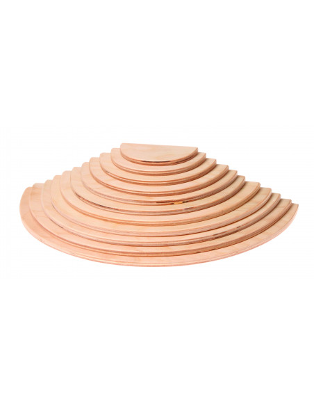 Halve cirkels naturel