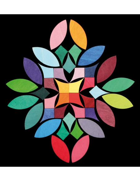 Mozaiek grafische cirkels