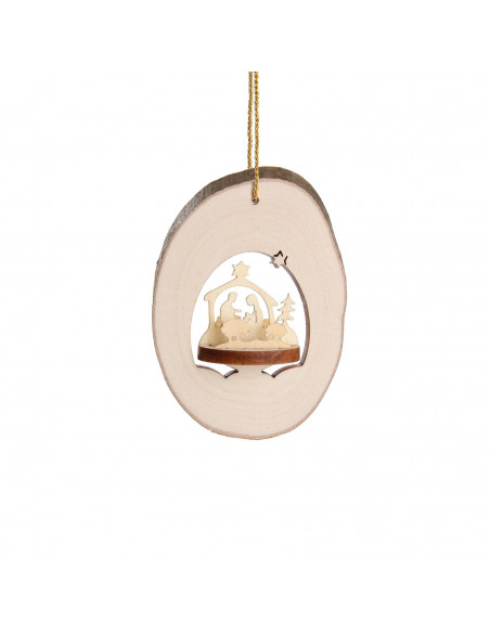 Kerststalletje kerstboomhanger