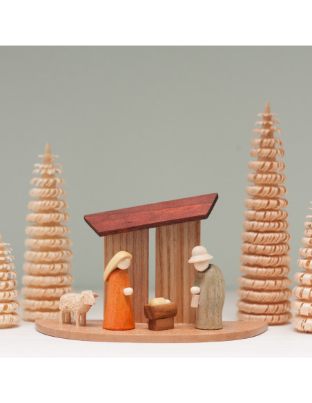 Kerststal miniatuur