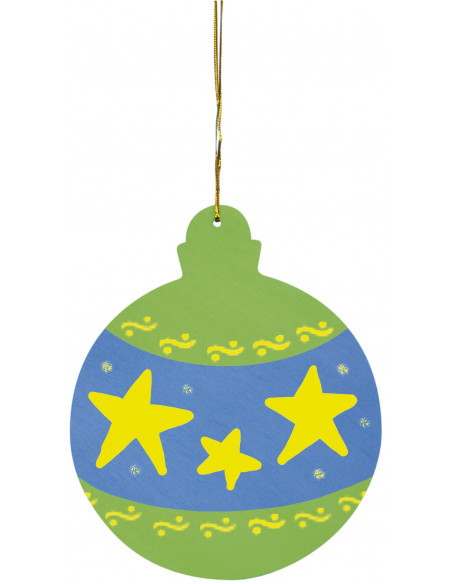 Knutsel kerstbal