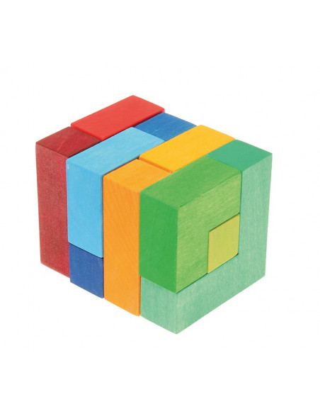 Vierkant puzzelblok
