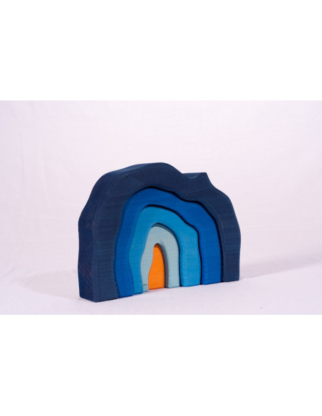 Grot blauw