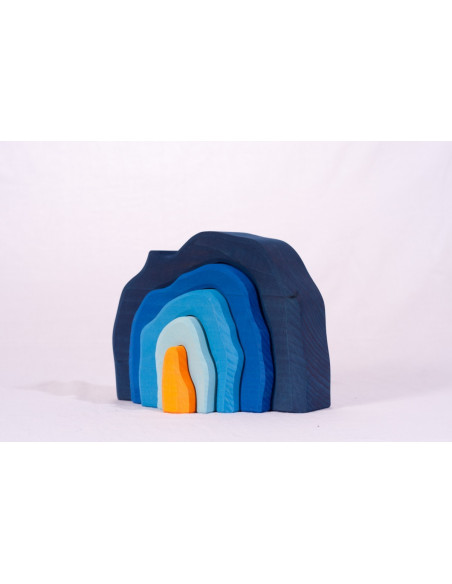 Grot blauw