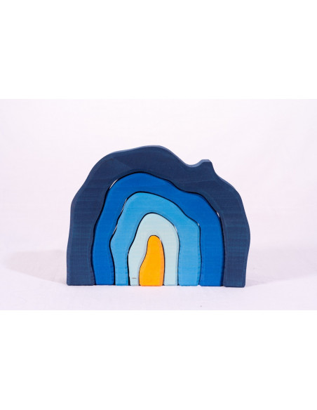 Grot blauw