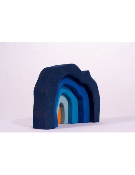 Grot blauw