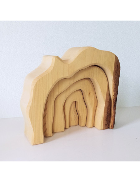 Houten grot